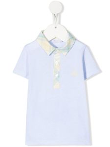 Patachou polo en piqué à logo brodé - Bleu