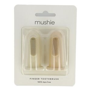 Mushie Tandenborstel Baby Duo Blush 2
