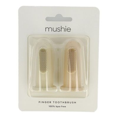 Mushie Tandenborstel Baby Duo Blush 2