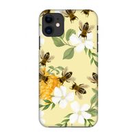 No flowers without bees: Volledig geprint iPhone 11 Hoesje