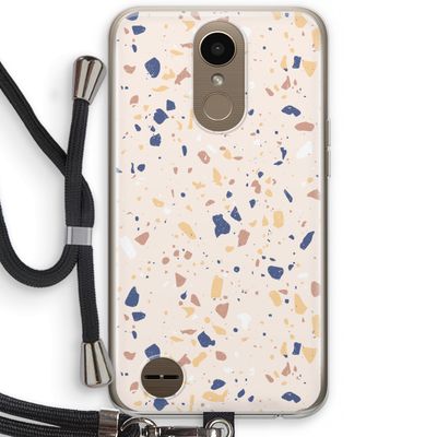 Terrazzo N°23: LG K10 (2017) Transparant Hoesje met koord