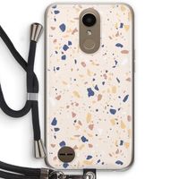 Terrazzo N°23: LG K10 (2017) Transparant Hoesje met koord