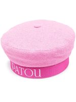 Patou casquette à logo brodé - Rose