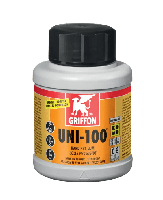 Griffon UNI-100 Hard PVC-Lijm Flacon met borstel - 250ml