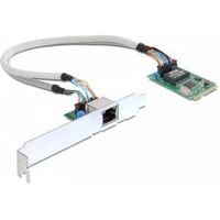 Delock 95228 Mini PCIe I/O PCIe volledige grootte 1 x Gigabit LAN - thumbnail