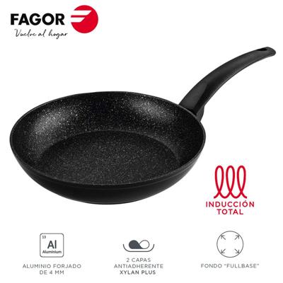 Pan Fagor VIVANT Zwart Aluminium Ø 20 cm