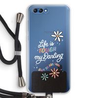 Tough Life: Honor 10 Transparant Hoesje met koord