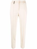 Peserico pantalon slim court - Tons neutres