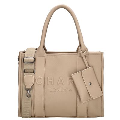 Charm London Handtas/Schoudertas Bond Zand