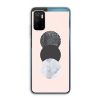 Marmeren cirkels: Xiaomi Poco M3 Pro 5G Transparant Hoesje
