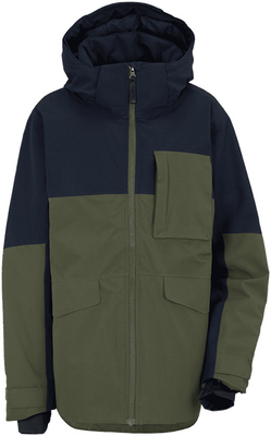 Didriksons Luke 3 Kinder Jas Deep Green 140