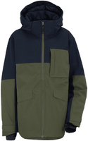 Didriksons Luke 3 Kinder Jas Deep Green 140 Didriksons Luke 3 Kinder Jas Deep Green 140