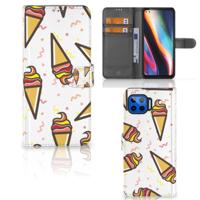 Motorola Moto G 5G Plus | Book Cover | Icecream