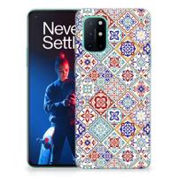 OnePlus 8T | TPU | Siliconen hoesje | Tiles Color
