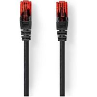 CAT6-kabel | RJ45 (8P8C) Male | RJ45 (8P8C) Male | UTP | 20 m | Rond | PVC | Zwart | Doos