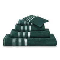 Vandyck Vandyck Prestige Lines badlaken 90x180 Dark Green