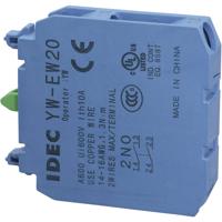 Idec YW-EW20 Contactelement 2x NO Moment 240 V/AC 1 stuk(s)