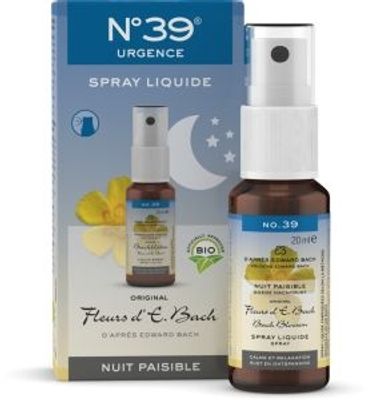 Lemonpharma Bach Bach bloesems spray nacht nr. 39 bio (20 ml)