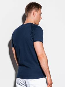 Ombre - heren T-shirt navy - S1182