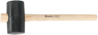 Connex Gummihamer 54Mm Zwart Hout - COX625102 Connex Gummihamer 54Mm Zwart Hout - COX625102