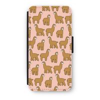 Alpacas: iPhone 7 Plus Flip Hoesje