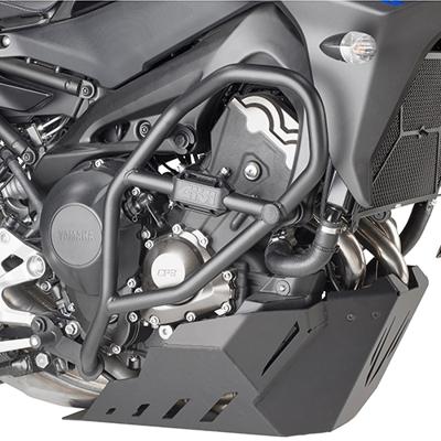 GIVI Valbeugel, Valbeugels voor de moto, TN2139 Zwart gepoedercoat staal onderzijde
