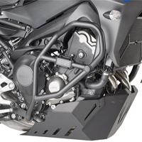 GIVI Valbeugel, Valbeugels voor de moto, TN2139 Zwart gepoedercoat staal onderzijde