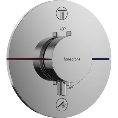 Hansgrohe Showerselect Comfort S thermostaat - inbouw - 2 functies - chroom 15554000