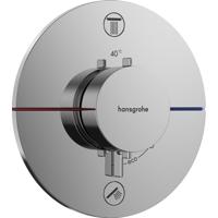 Hansgrohe Showerselect Comfort S thermostaat - inbouw - 2 functies - chroom 15554000