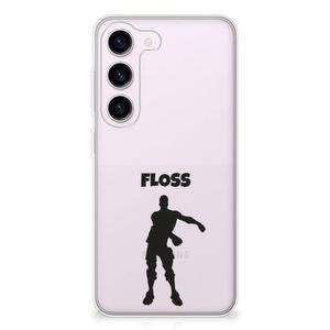 Samsung Galaxy S23 Telefoonhoesje met Naam Floss