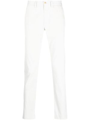 Polo Ralph Lauren pantalon à coupe skinny - Blanc Polo Ralph Lauren pantalon à coupe skinny - Blanc
