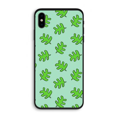 Groene blaadjes: iPhone XS Biologisch afbreekbaar hoesje