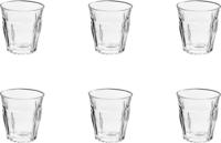Duralex picardie waterglas 250ml 6 stuks transparant gehard glas