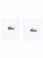 Lacoste bracelet éponge à logo - Blanc