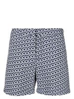 Orlebar Brown wave-print swim shorts - Bleu - thumbnail