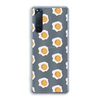Bacon to my eggs #1: Sony Xperia 5 II Transparant Hoesje