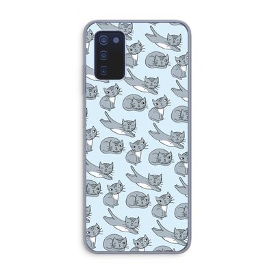 Poezen: Samsung Galaxy A03s Transparant Hoesje