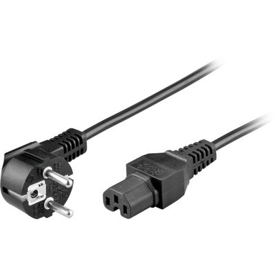 Stroomkabel C15 met warmteplug Kabel