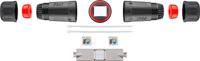 Goobay 44417 kabel-connector IDC Zwart, Rood - thumbnail
