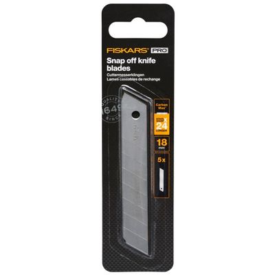 Fiskars CarbonMax reserve afbreekmes | 18 mm | 5 stuks | 1027232 - 1027232