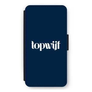 Topwijf Navy: iPhone 11 Pro Max Flip Hoesje