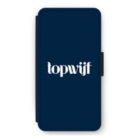 Topwijf Navy: iPhone 11 Pro Max Flip Hoesje