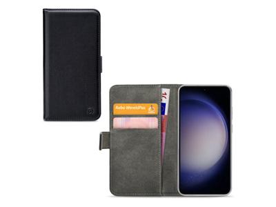 Mobilize Mobilize Classic Gelly Wallet Book Case Samsung Galaxy S23+ 5G Black