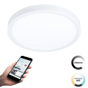 EGLO connect.z Fueva-Z Smart Opbouwlamp - Ø 28,5 cm - Wit - Dimbaar