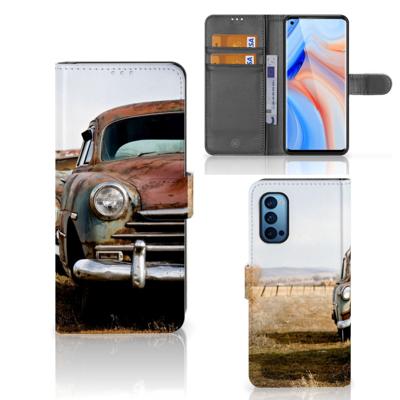 OPPO Reno 4 Pro 5G | Telefoonhoesje met foto | Vintage Auto
