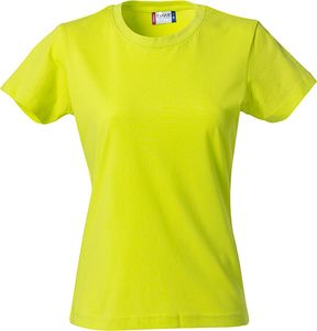 Clique 029031 Basic-T Ladies - Signaalgroen - M