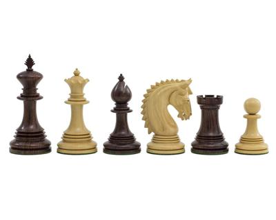 De Lemington Schaken Stukken van Palissander 11 cm