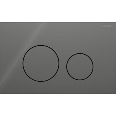 Geberit Drukplaat Sigma 40, 2-toets Round Glas Lava