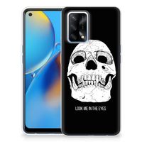 Silicone Back Case OPPO A74 4G Skull Eyes - thumbnail