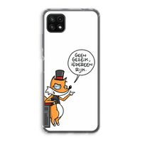 Geen Gezeik: Samsung Galaxy A22 5G Transparant Hoesje